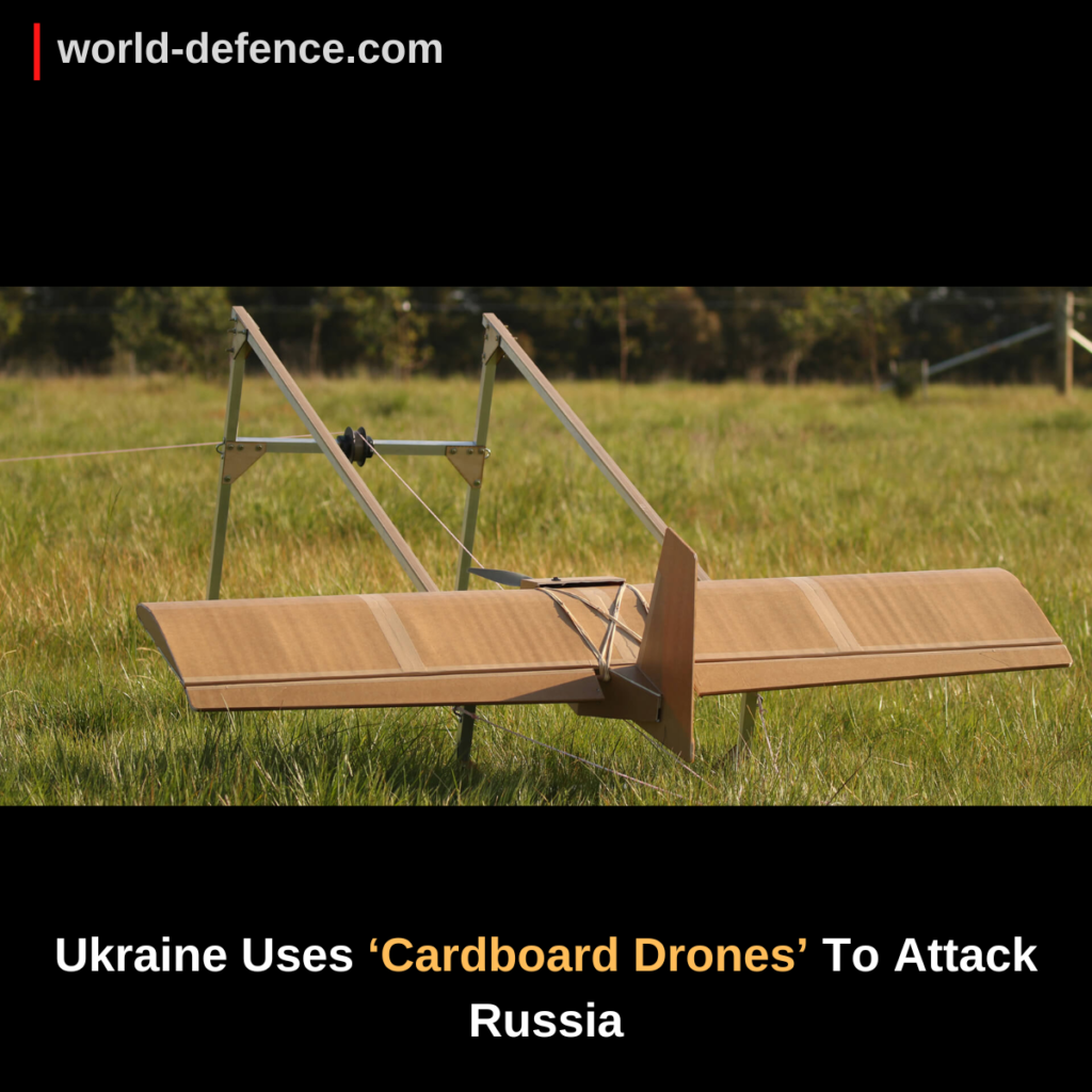 Ukraine Uses ‘Cardboard Drones’ To Attack Russia