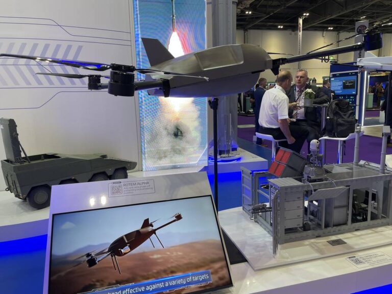 Israeli companies showcase drones that take off, land vertically