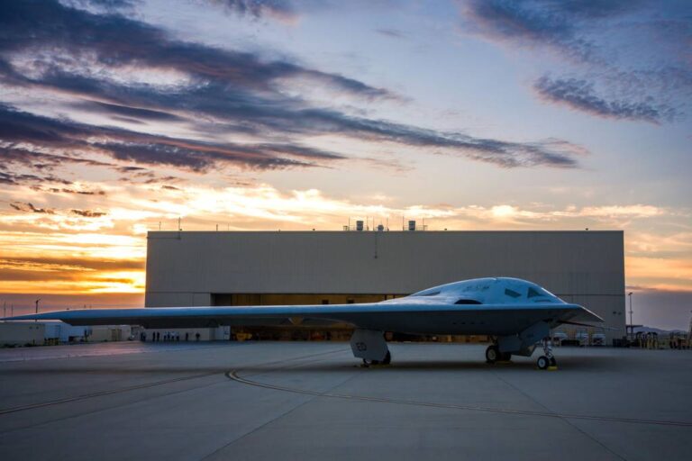 B-21 ground tests proceed as bomber’s first flight deadline approaches